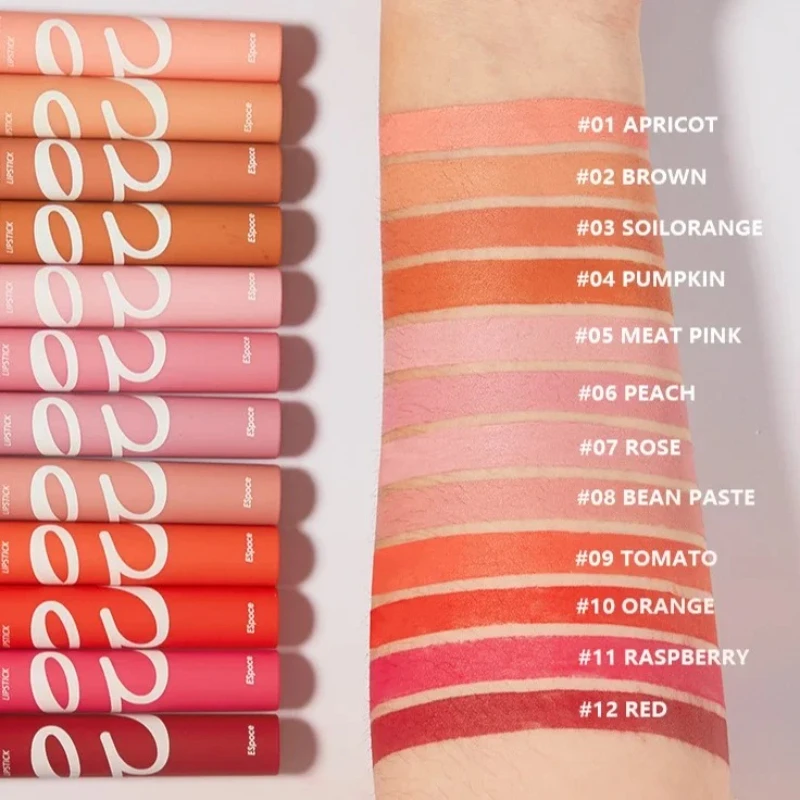 

High Qualit New Nude Contour Velvet Matte Lipstick Lip Gloss Makeup Non-Fading Lip Glaze Waterproof Lasting Lip stick LipGloss