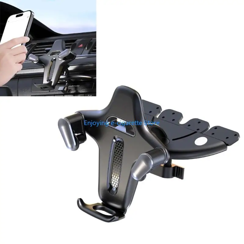 Antislip Vehicle Phone Stand Rack With 360 Rotating For Optimally Viewing Y4QF