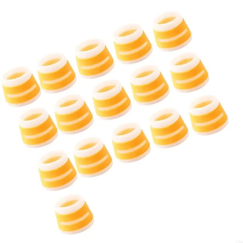 Pack of 16 Silicone Chair and Table Leg Caps Quiet Noise Reducing Quick Install