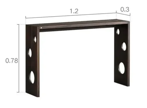 xzqNordic Console Tables a Long Narrow Table Retro Console a Long Narrow Table Desk Console Tables Italian Design Side View Tabl