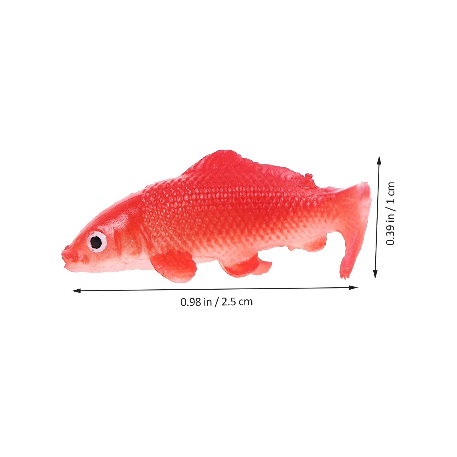 8-częściowy domek dla lalek Goldfish Model miniaturowej figurki mikro element dekoracji krajobrazu dla dziecka karpiowego DIY