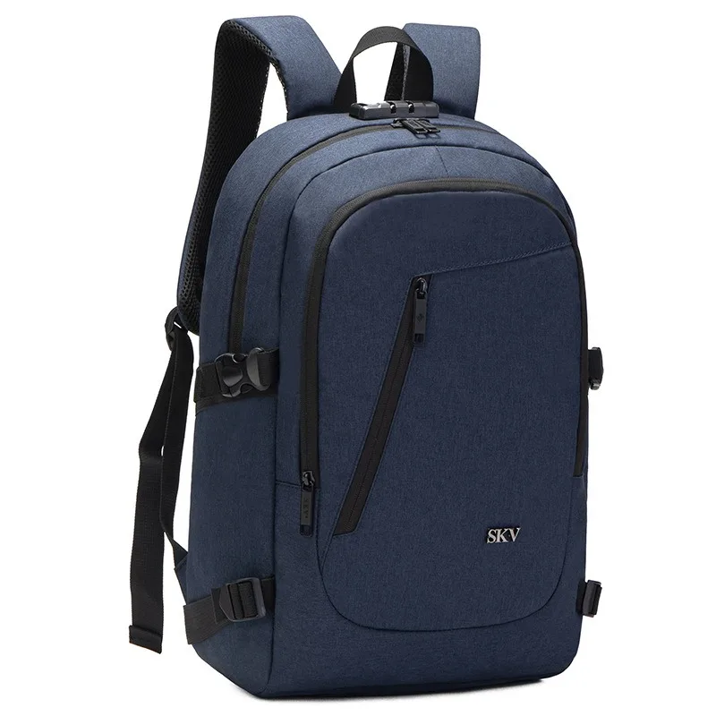 Mochilas Oxford impermeáveis para homens, mochila de negócios, bolsa para computador, mochila de viagem casual, mochila escolar do ensino médio, 16 cm