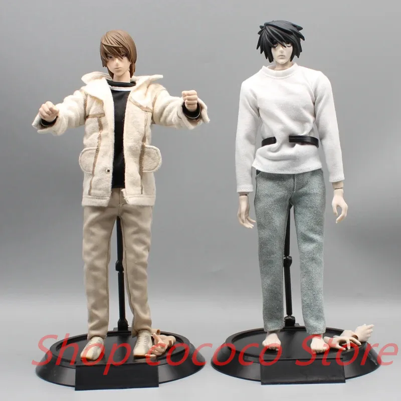 Anime Death Note Action Figure Toys Manga Yagami Light Killer Ryuuku Figurine 30cm PVC Movable Model Ornaments Gift for Children