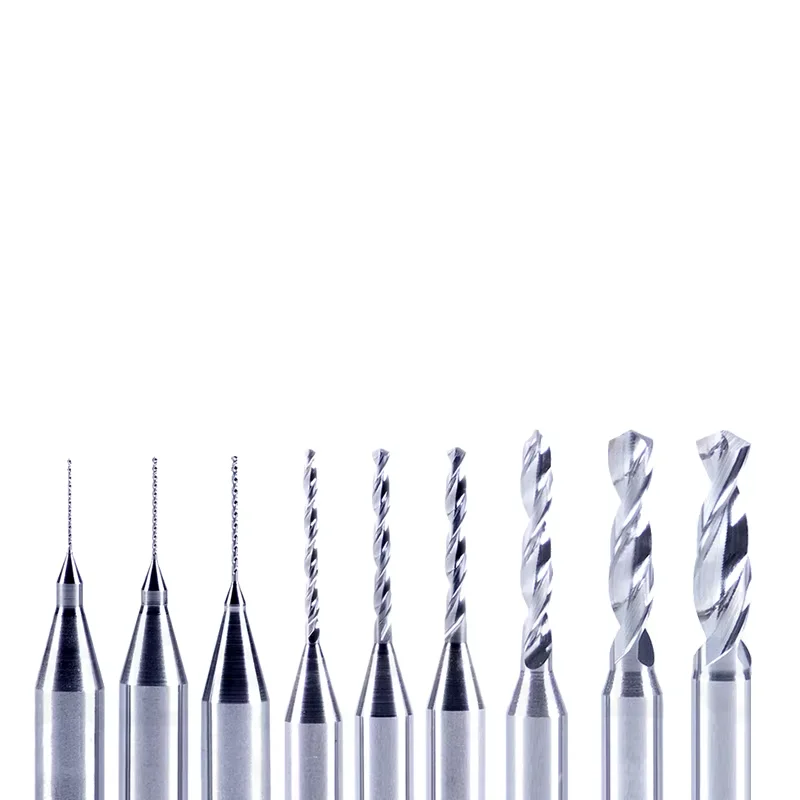 Mini Twist Drill Bit Set – 0.8mm Diameter, HSS Titanium Coated, 60mm Overall Length, 10-Pack For Metal, Plastic, Wood & Non-Ferrous Materials