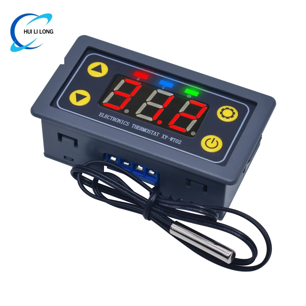 WIFI Remote Thermostat High Precision Digital Temperature Controller Module Cool Heat APP Temperature Collection High Low Alarm