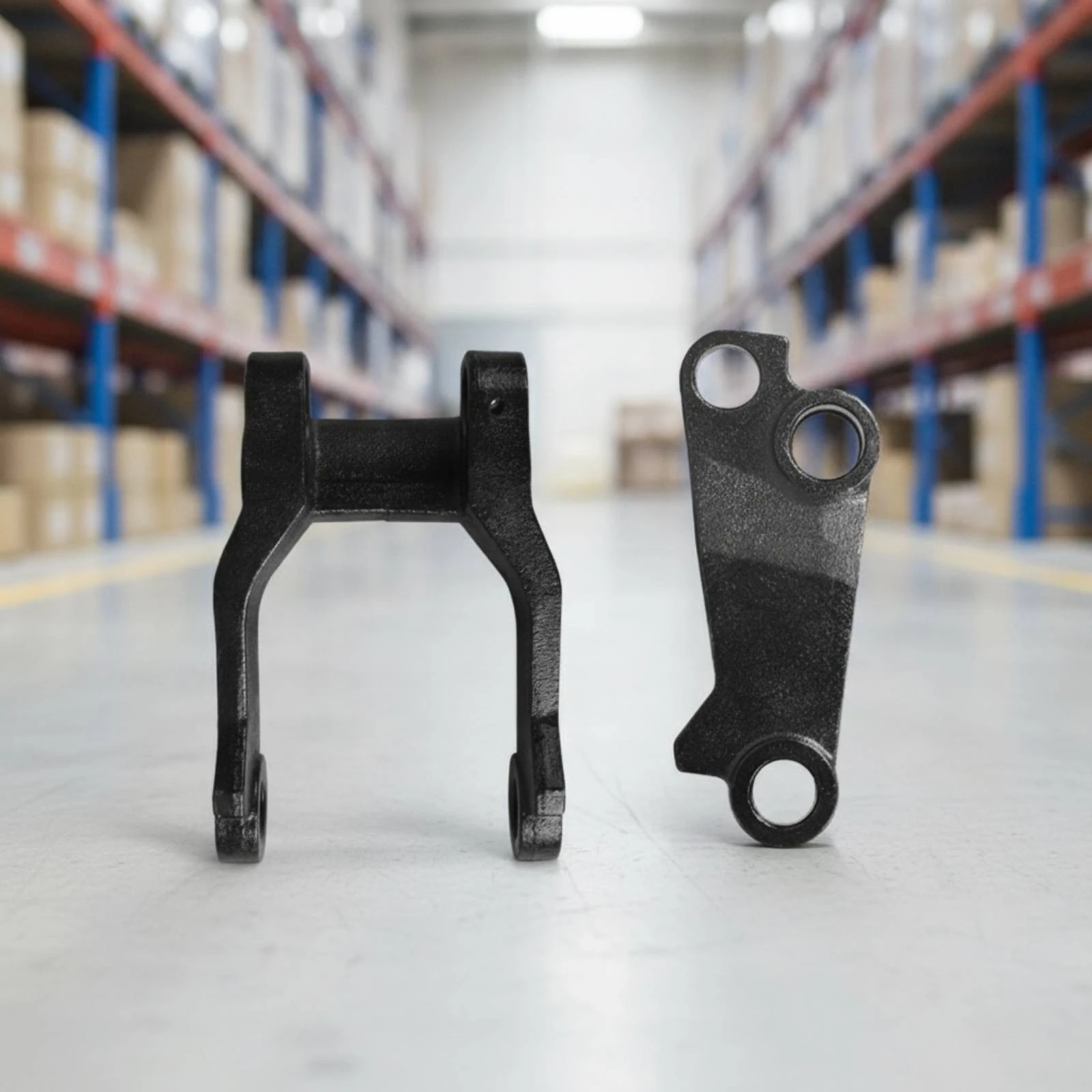 Pallet Truck Wheel Bracket Replacement Wheel Bracket with Mounting Ears Long-Lasting Textured for Maintenance Technicians