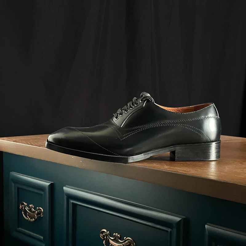 

Новые роскошные дизайнерские туфли, мужские черные деловые оксфорды из натуральной кожи, повседневные модные модельные деловые туфли дерби, мужские туфли