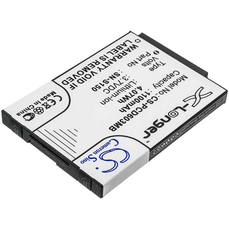 Replacement Battery for Ph ilips  SCD603, SCD-603/00, SCD603/10, SCD603/20, SCD-603H 20600002300, 996510061843, N-S150, SN-S150