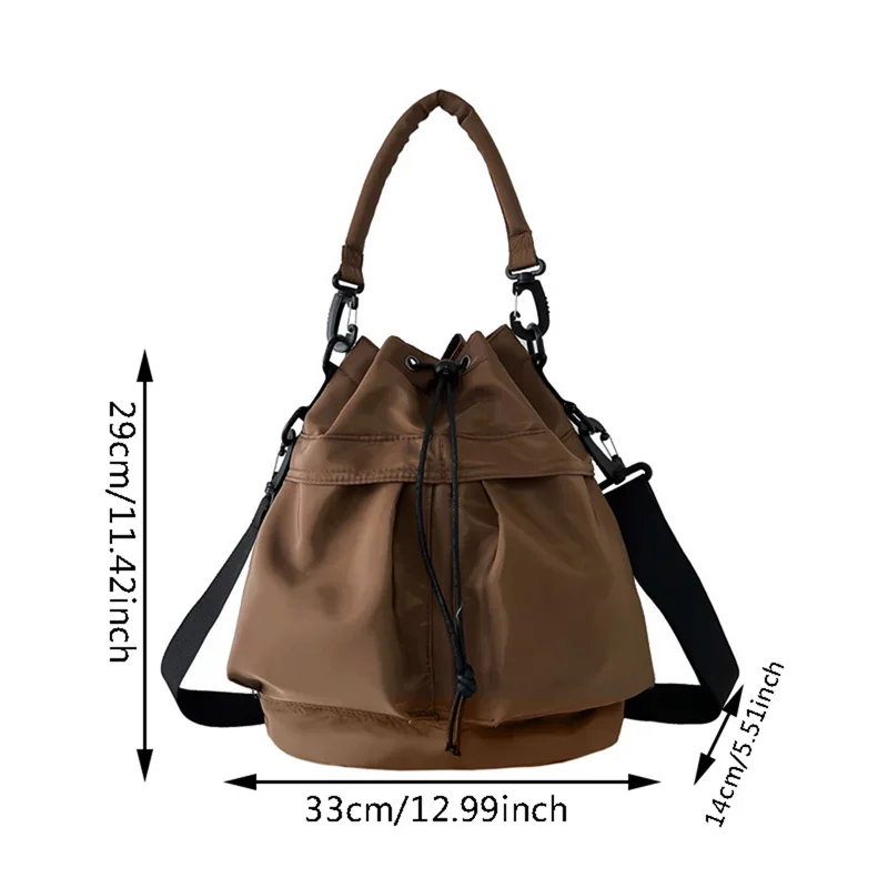 Useful Fashion Women Handbags Waterproof Nylon Shoulder Bags Large Capacity Crossbody