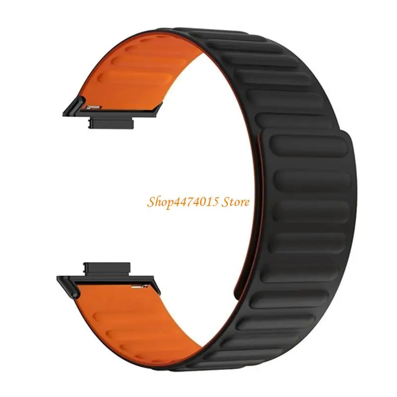 K1AA магнитный браслет для Huaweiwatch Fit 2 Заместительские полосы Смотреть силиконовый ремешок