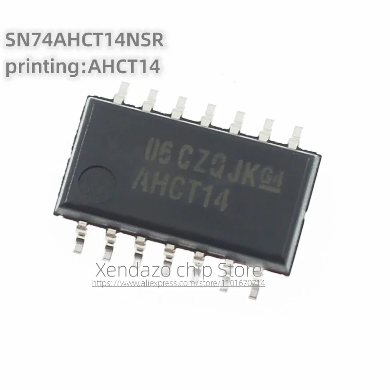 5pcs/lot SN74AHCT14NSR SN74AHCT14 Silk screen printing AHCT14 5.2mm SOP-14 package Original genuine Logic