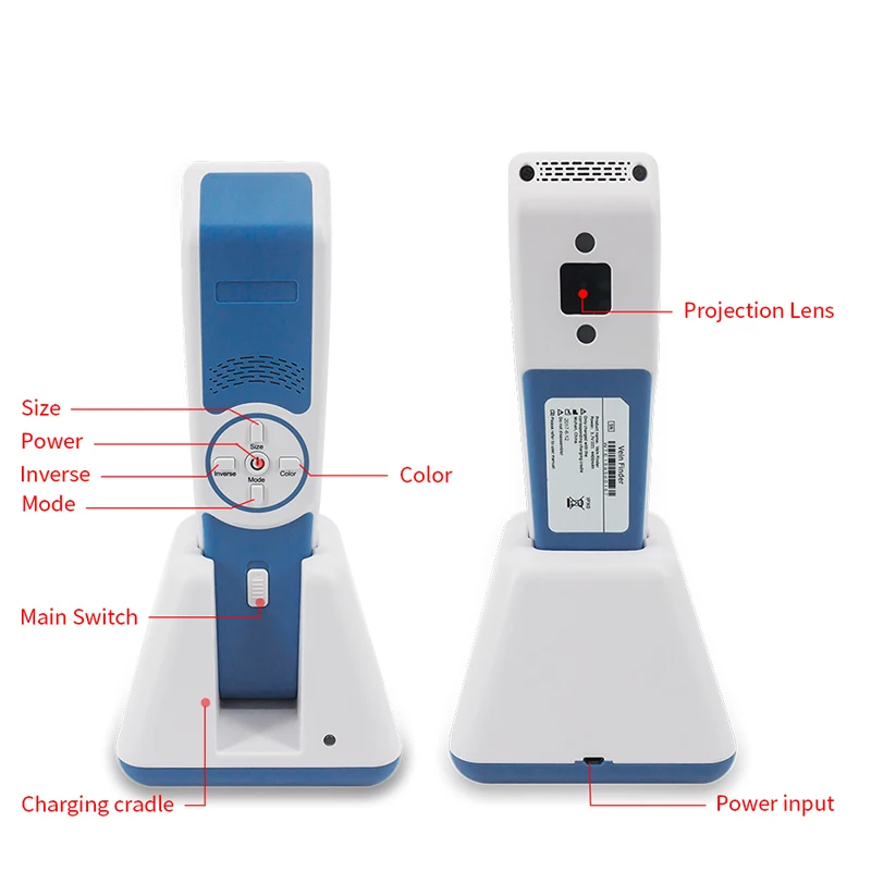 

Portable Infrared Vein Viewer Scanner Visor Locator Device Vascular Medical Vein Detector for Nurse Venas Locator Illuminator