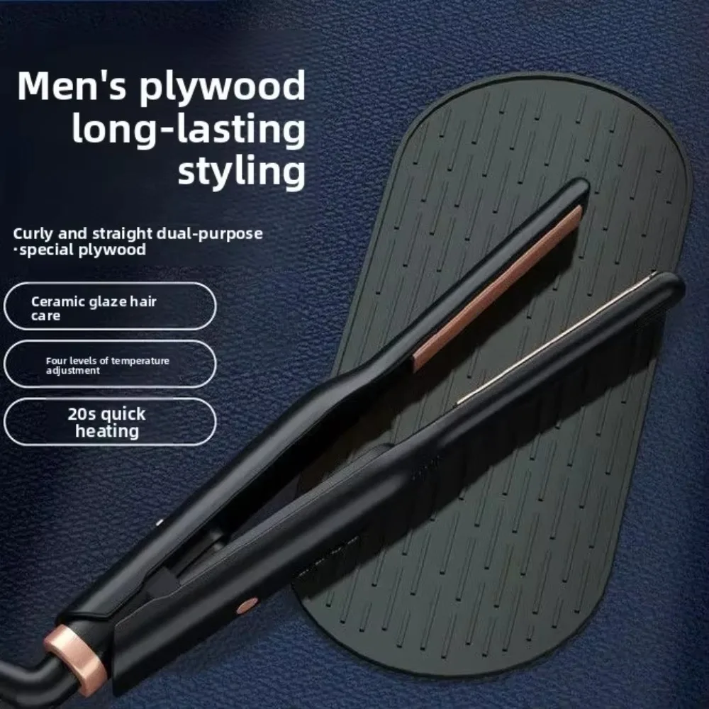 

Professional Hair Straightener Short Hair Ceramic Hair Curler Hair Styling Grooming Ceramic Flat Iron Styling Tool