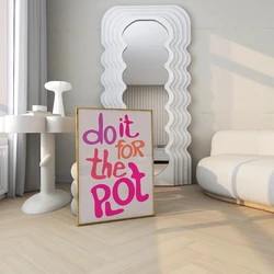 Modern Minimalism Do It For The Plot Quote Print Posters Inspirational Quotes For Living Room Bedroom Home Decor