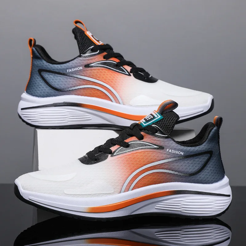 Men Running Shoes Breathable Outdoor Sports Shoes Light Sneakers Male Cushion Comfortable Athletic Training Footwear Man