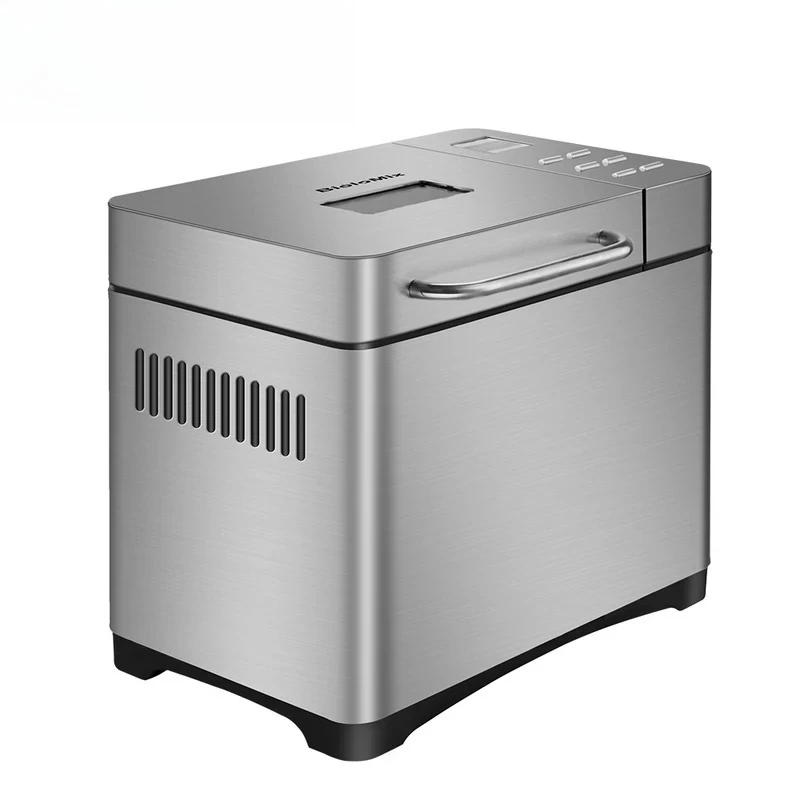 1KG 19 in 1 stainless steel automatic bread machine 650 watts programmable machine 3 pieces bread size fruit granulator