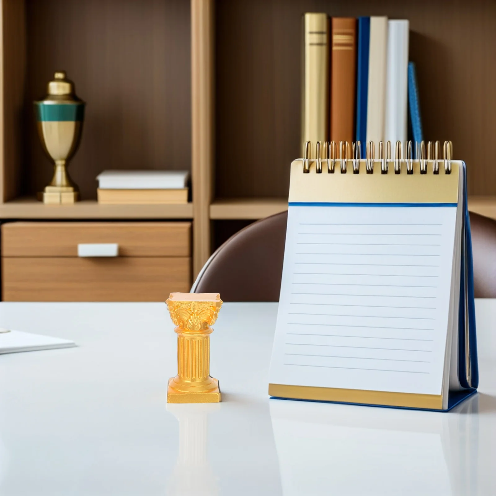 

4Pcs Roman Column Holder Resin Mini Pillar Stand Wedding Table Christmas Decor Roman Decor Sculpture Outdoor Pedestal