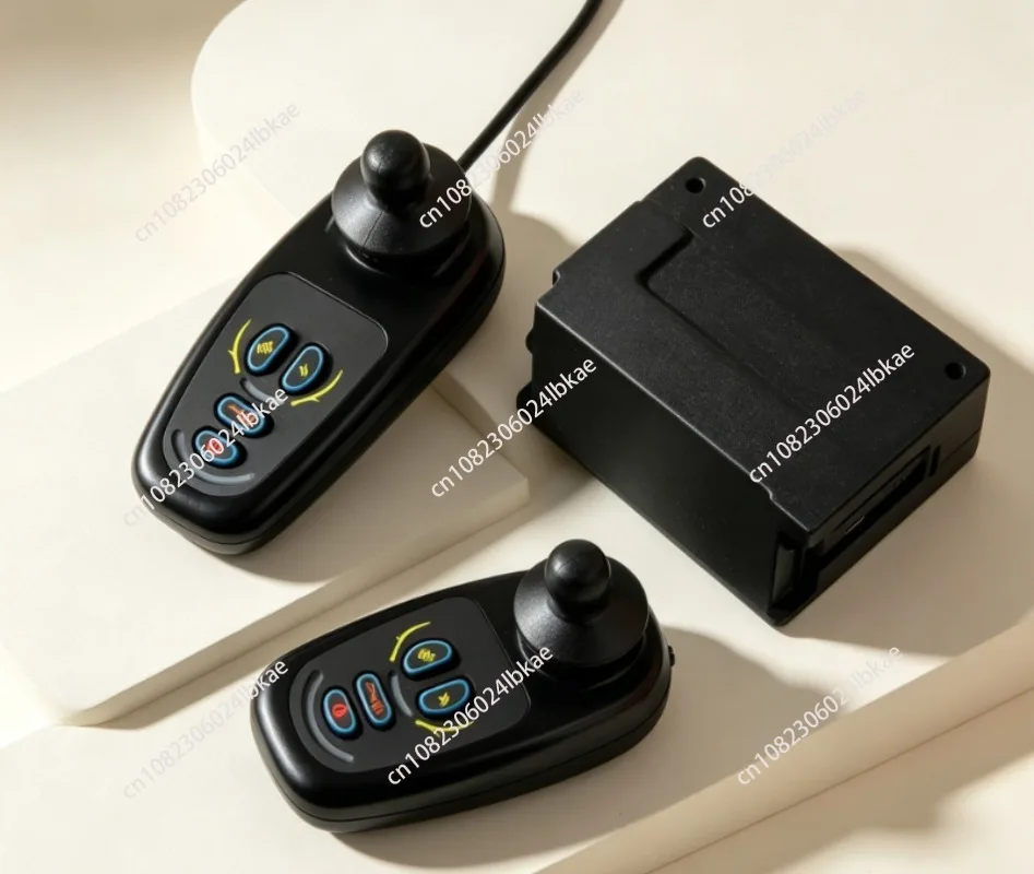 24V35A Brushless DC Motor Controller + Handshank Rocker with LED Battery Indicator Electric Wheelchair/Mobility Scooter