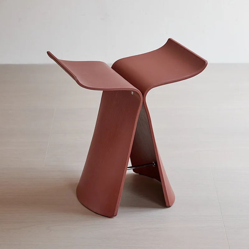 الأثاث فراشة البراز غرفة المعيشة أريكة كرسي الشرفة الأحذية تغيير البراز مقعد صغير الإبداعية مقعد المحمول كرسي للترفيه