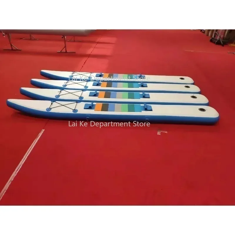 Custom Size High Quality PVC Inflatable Sea Banana Boat Tubes/drop Stitch Board Floating Water Bike Banana Tubes