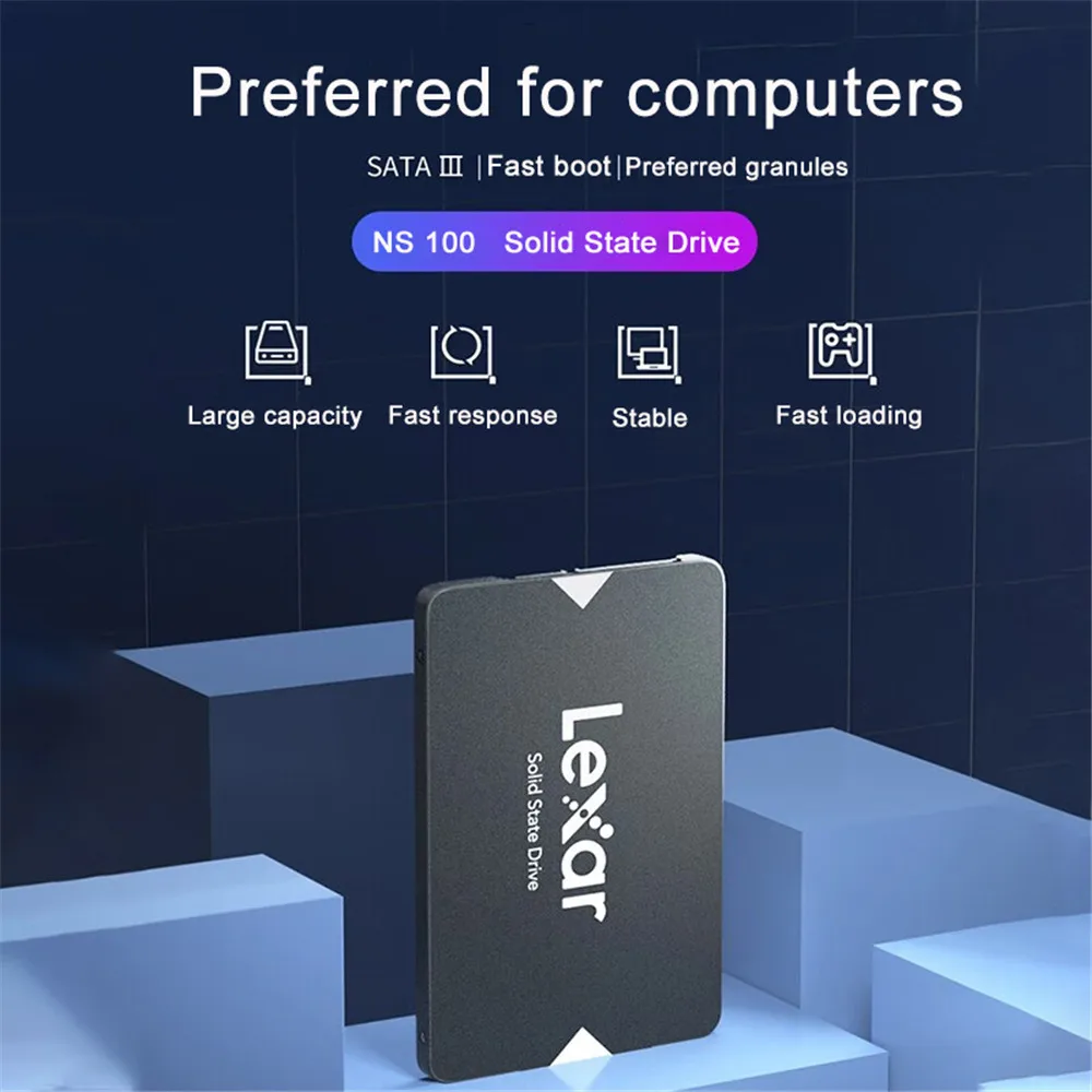 Lexar NS100 2.5 SATA III (6Gb/s) SSD 128GB 256GB 1TB 2TB 辞書2.5