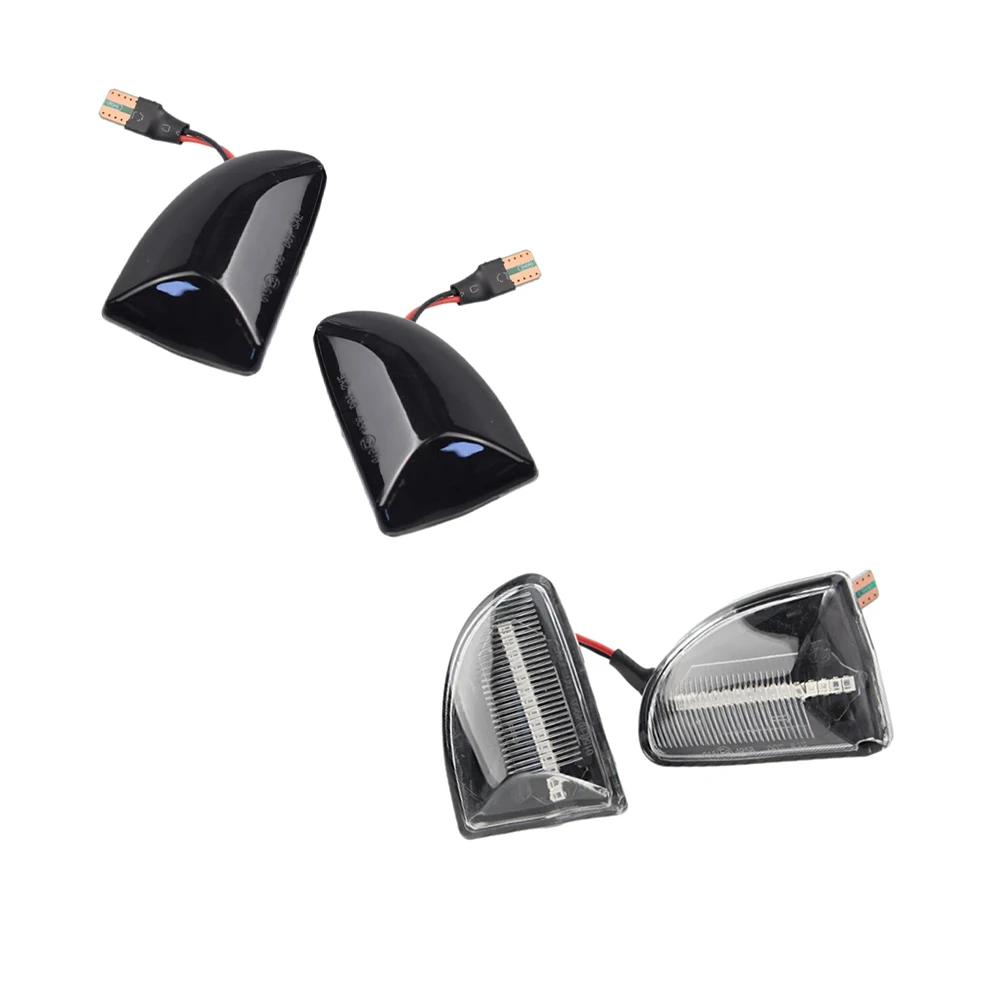 

12 В светодиодный последовательный динамический боковой габаритный фонарь указатели поворота дымчатый/прозрачный свет для Mercedes-Benz Smart Fortwo