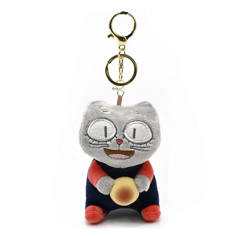 

Clothes Decoration Stuffed Cat Plush Keychain Soft Fluffy Cute Cat Plush Doll Cartoon Ins Animal Plush Key Chain Kid Girls