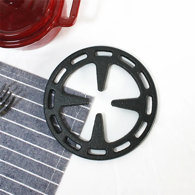 

4.72Inch Gas Rings Reducer Bottom Uniform Heating Iron For Smaller Cookware Like Pans Coffee Pots Teapot Omelet Panm12k