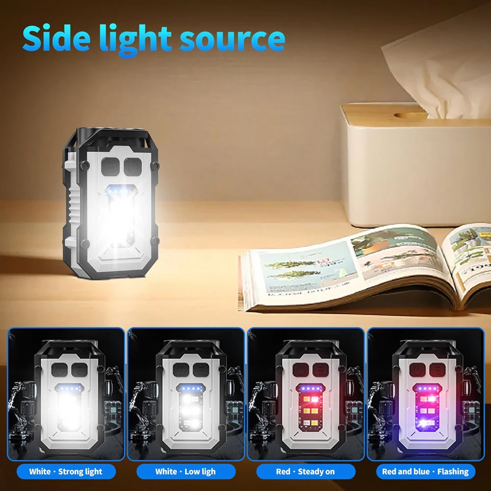 Mini keychain flashlight photo 14
