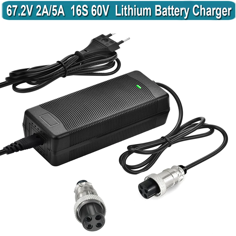 63 Volt 2 Amp  Charger For Ninebot Scooter 63V ,Segway NinebotS, S-MAX, Mini Pro, Go Kart, Go Kart Pro  54V Battery Charger