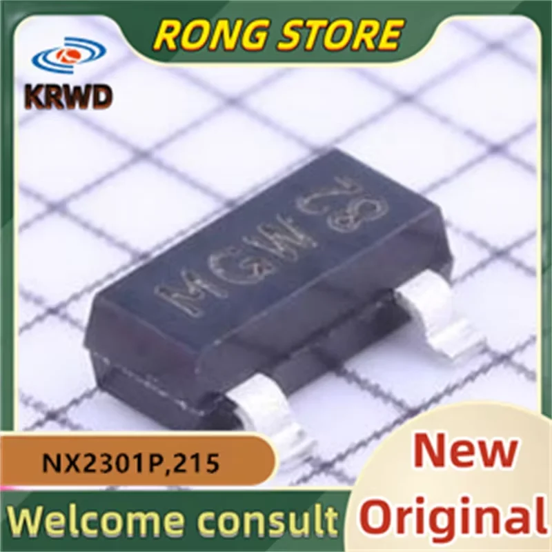 

50 шт. MGW новый и оригинальный чип IC SOT23 NX2301P, 215 NX2301P215 NX2301P NX2301 2301