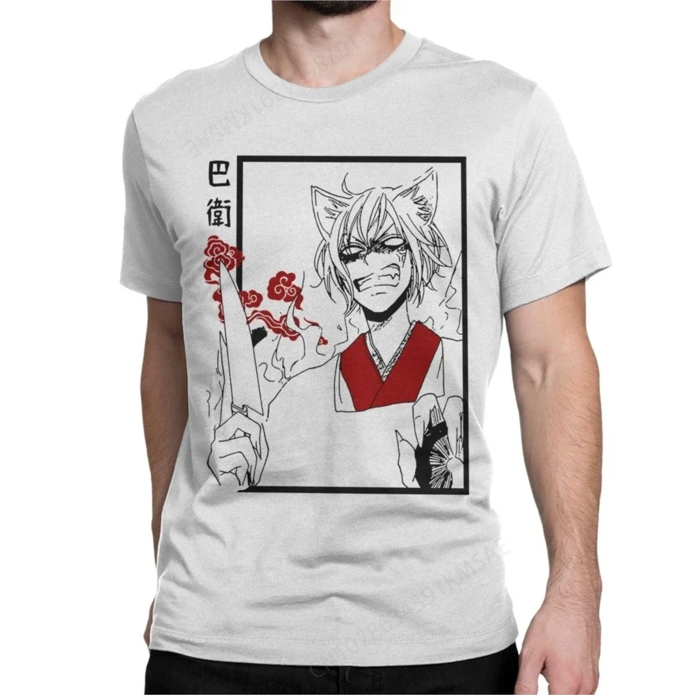 Tomoe Kamisama Kiss T Shirts Men's  Cotton Funny T-Shirt Crew Neck Anime Manga Tees Short Sleeve Clothing 4XL 5XL 6XL