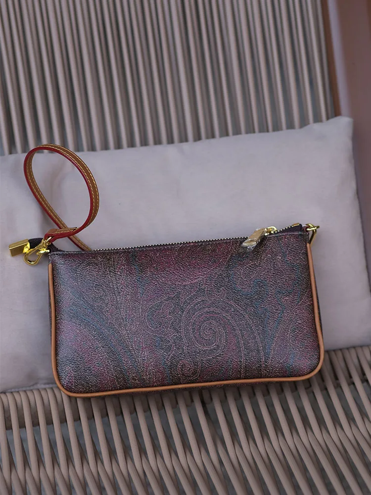 

Faionable Retro Underarm Bag Versatile oulder Crossbody Bag Practical Daily Use Pure E-commerce S Cotton Zipper...