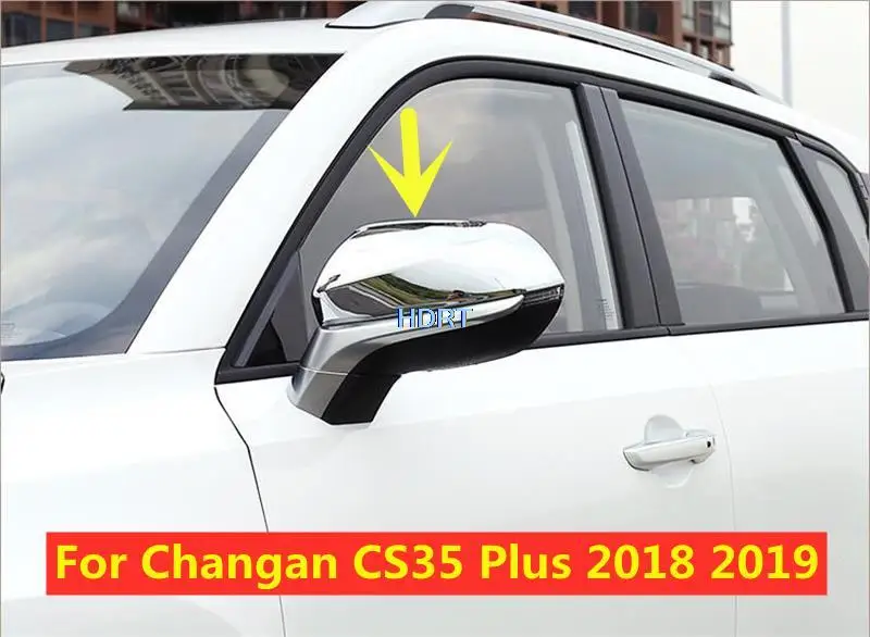 

Чехол для зеркала заднего вида Changan CS35 Plus 2018 2019, Стильная рамка для зеркала заднего вида, декоративные аксессуары