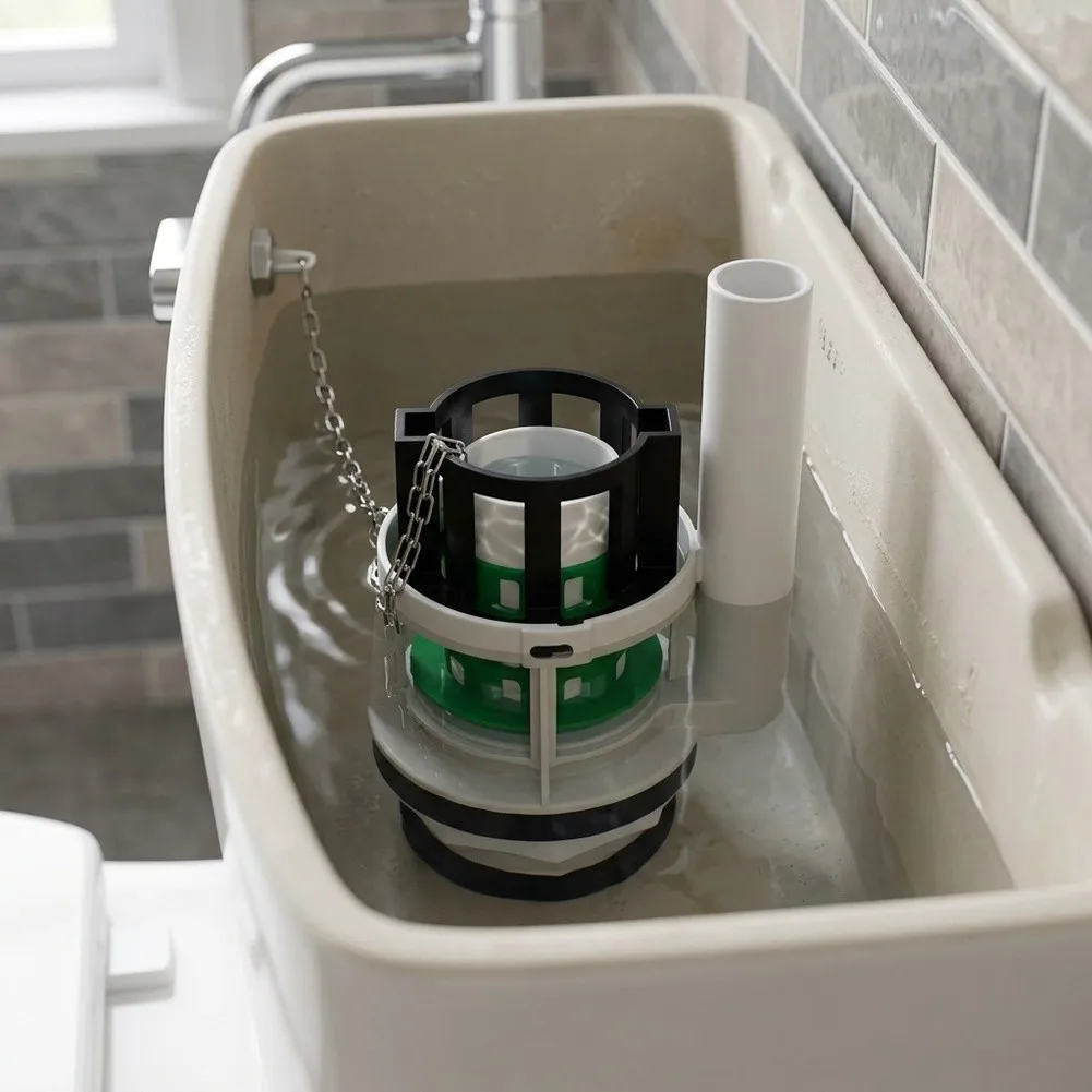 Replacement 3 Inch Flush Valve for Toto Toilets Models 440-1 460 338N Fits 3 inch Flush Hole ABS Green Drain Valve