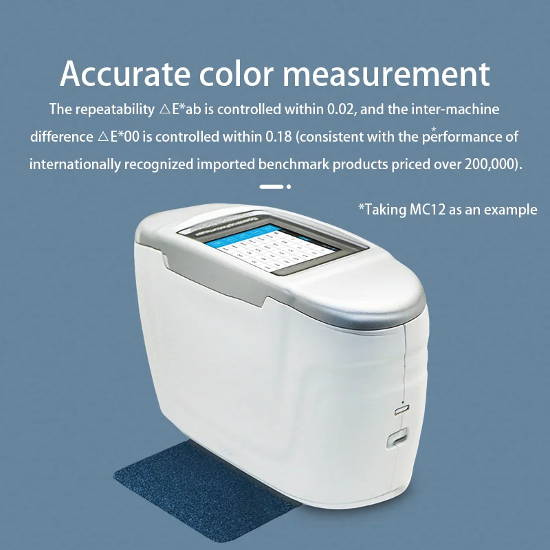 Многоугольный спектрофотометр для измерения цветовых данных на 12 углов.