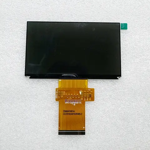 새로운 5 인치 60 핀 프로젝터 매트릭스 IPS LCD 화면 FPC-CAFH009-V1 C500AFH014 LCD 디스플레이 FOG LED 스크린 패널 화면 FPC-CAFH009-V2 Best5