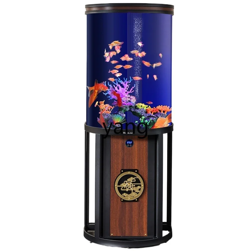 

LH semi-circular living room small fish tank water-free acrylic vertical fish tank