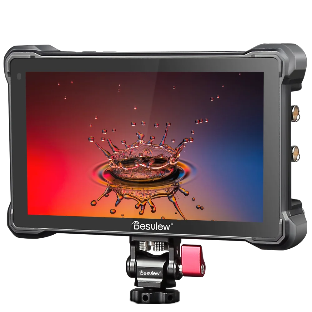 Desview R7SIII Camera Field Monitor 4K 60HZ HMDI 2800nits 3G-SDI Input/Loopout Full HD Touch Screen IPS 7 inch Camera Monitor