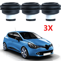 3X For Renault Clio II III Kangoo I Scenic II III Laguna II Engine Cover Rubber Grommet Mount Clips 1.5 & 1.9 DCi 7701056972