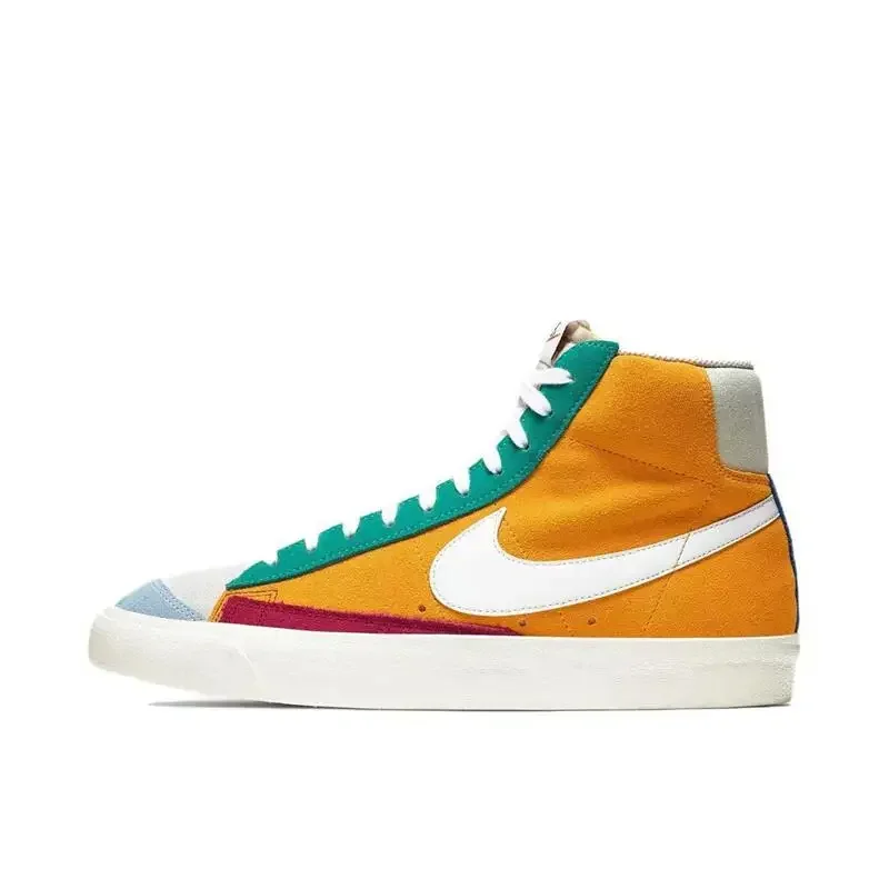 ナイキ ブレザー メンズ レディース 黒と白 スポーツ カジュアル 耐摩耗性 滑り止め クラシック レトロ ロートップ シューズ