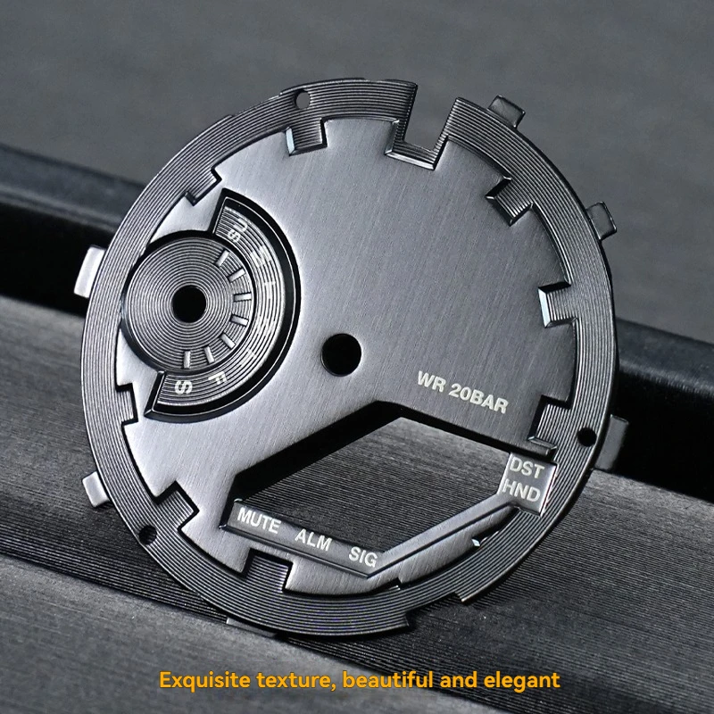 ga-2100 ga2110 metal Surface Dial Modified dial sun pattern Matte Lacquer  For Casio G-SHOCK GA-2100 GA-2110 Watch accessories