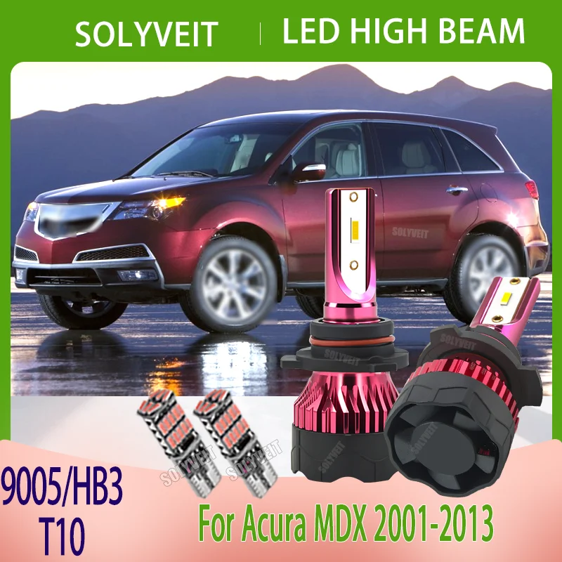 

Illuminate Every Corner with 9005/HB3 LED High Beam For Acura MDX 2001 2002 2003 2005 2006 2007 2008 2009 2010 2011 2012 2013
