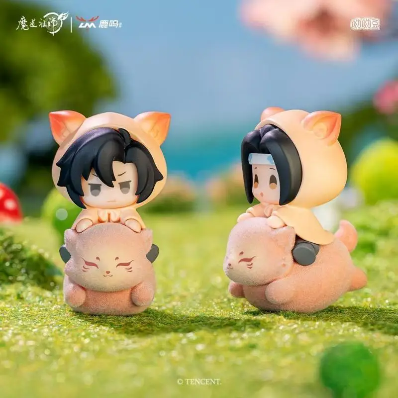 Hot selling Demonic Ancestor Cute Pet Riding Fate Yoyo Bean Blind Box Cute Decorative Accessories Christmas Surprise Gift