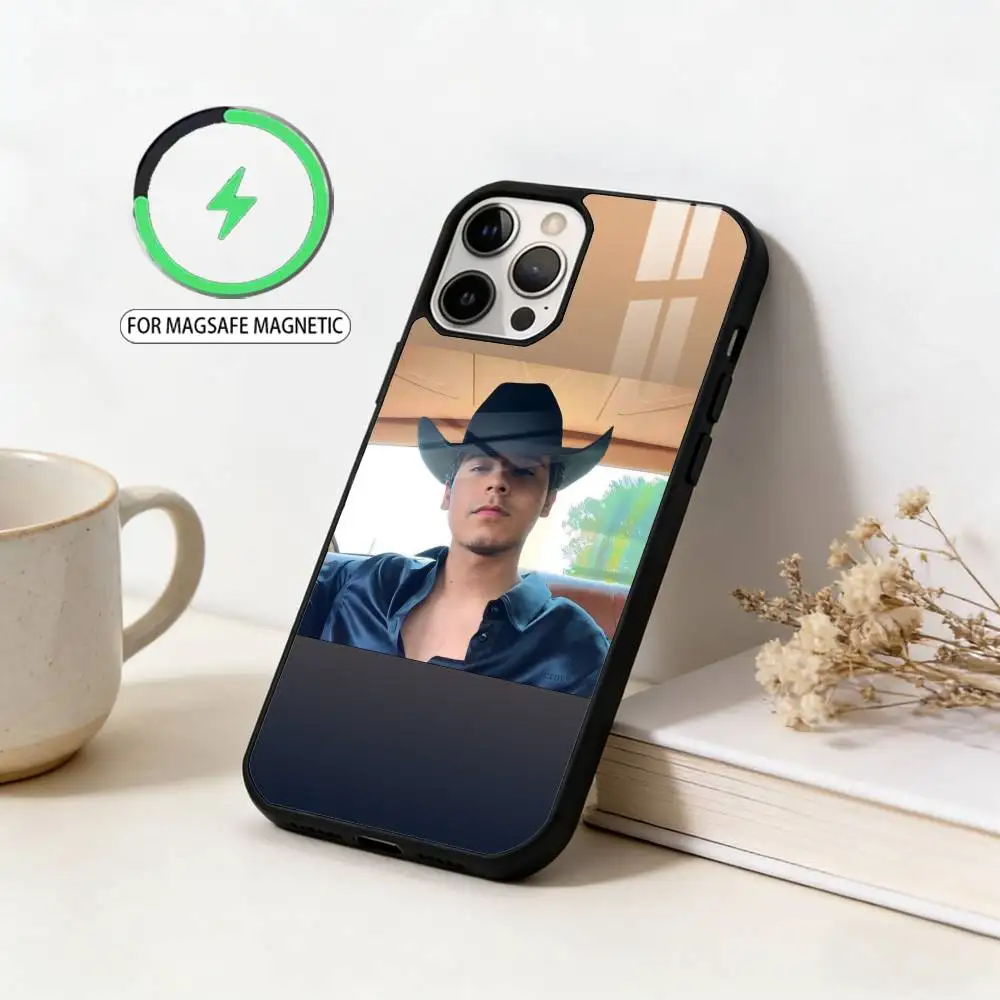 حافظة هاتف I-Ivan-Cornejo-Rapper لهاتف iPhone17,16,15,14,13,12,11 Plus، Pro Max Magnetic للشحن اللاسلكي Magsafe