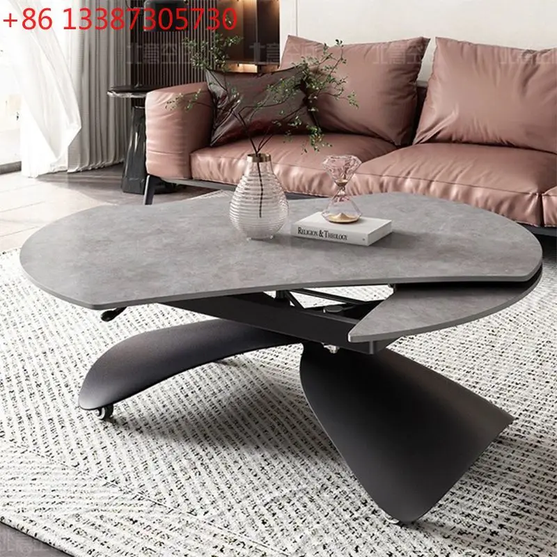 

Lifting coffee table dining table dual-purpose living room home new multi-functional two-in-one movable coffee table