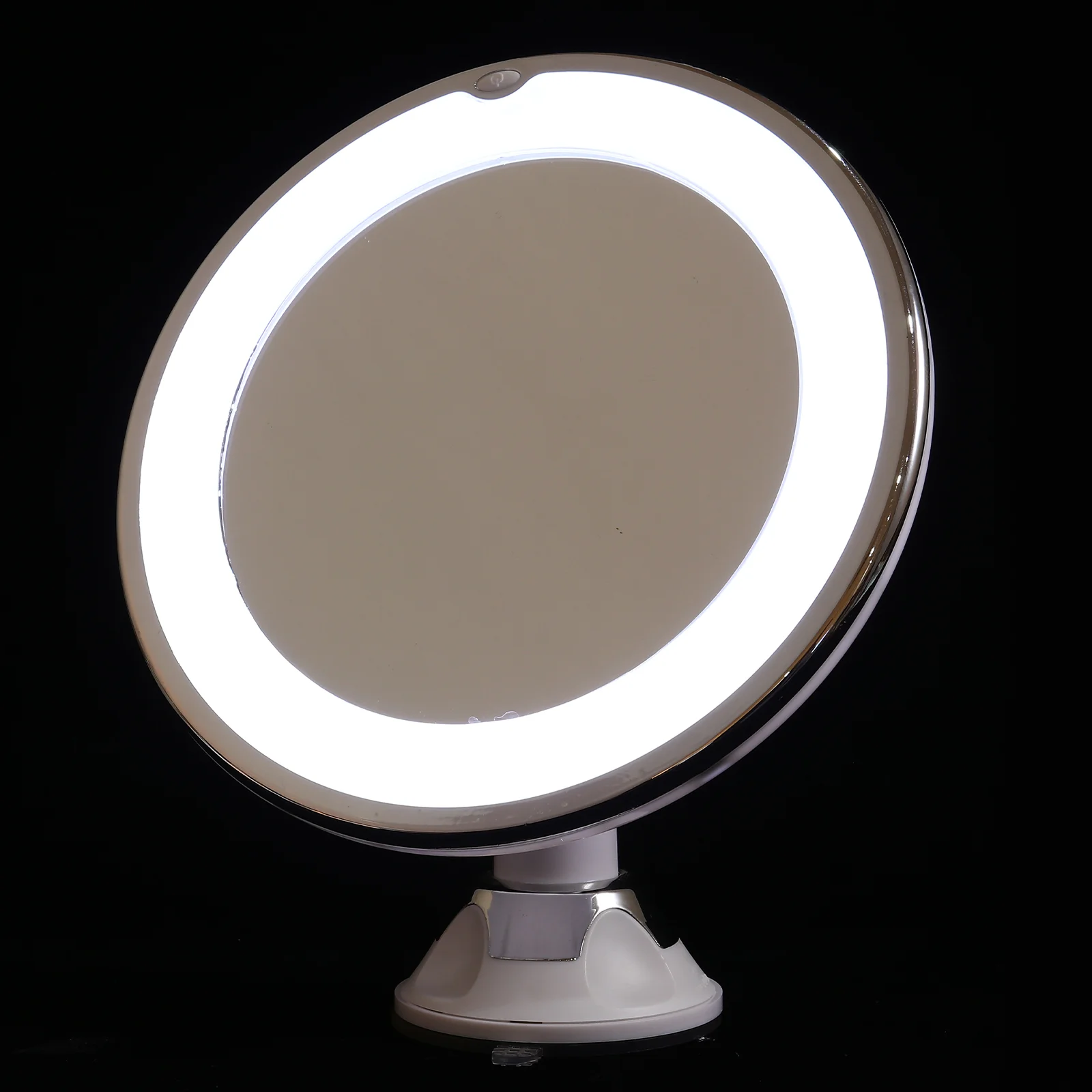LED 화장대 거울, 흡입 화장품 컵, 플라스틱 메이크업, 여행 욕실 탁상 확대, 10 배  Best5