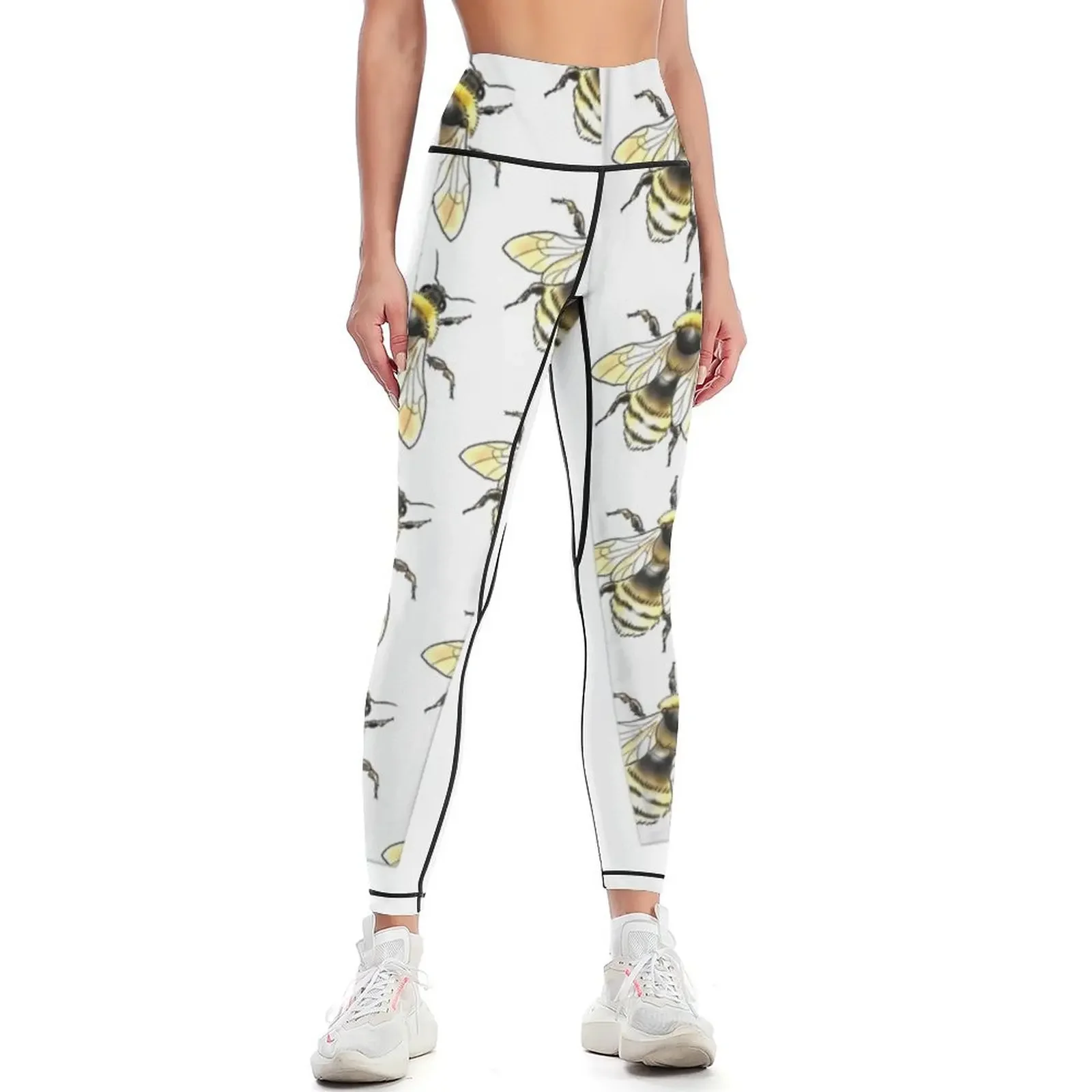 

FUZZY BEE Leggings sporty woman push up gym's sportswear gym's clothing leggins push up woman Womens Leggings