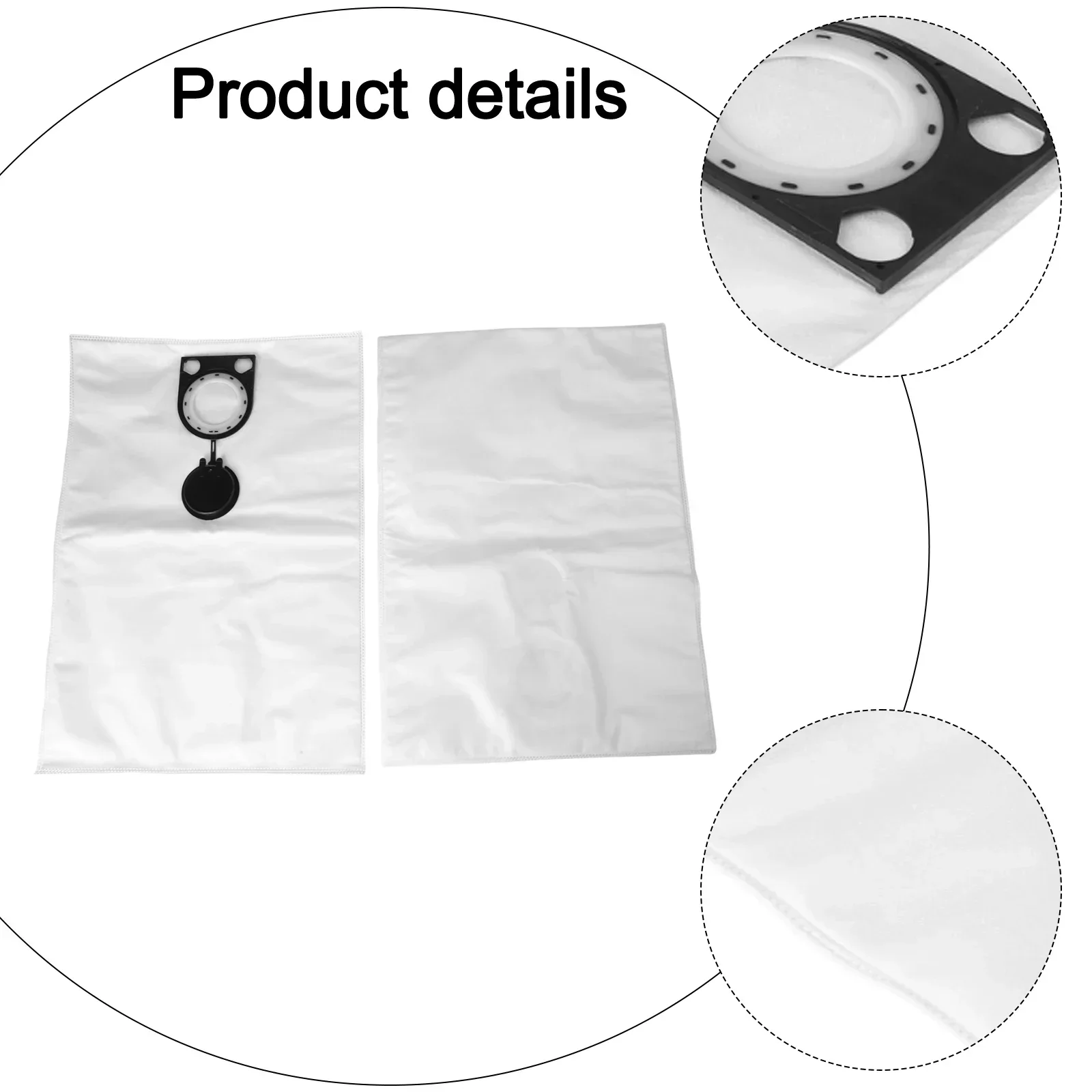 

Non Woven Replacement Dust Bags for Bosch Vacuum Cleaners Compatible with Model Numbers Gas Series and Part No 267