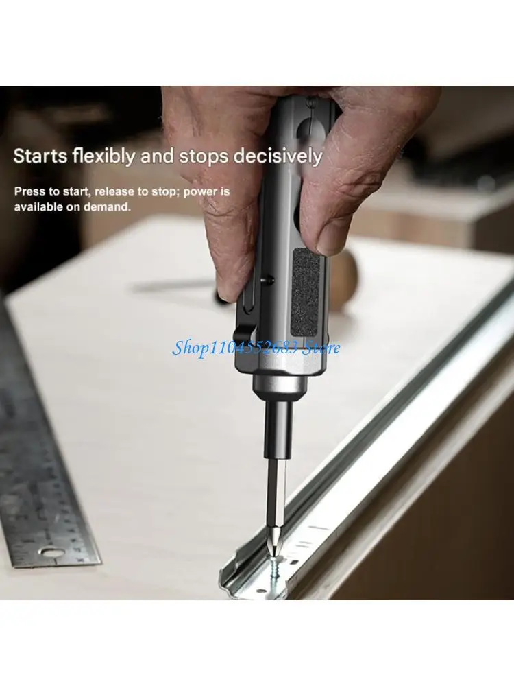 

Professional Cordless Screwdriver 15Nm Torque Ergonomic Handle Repair Tool